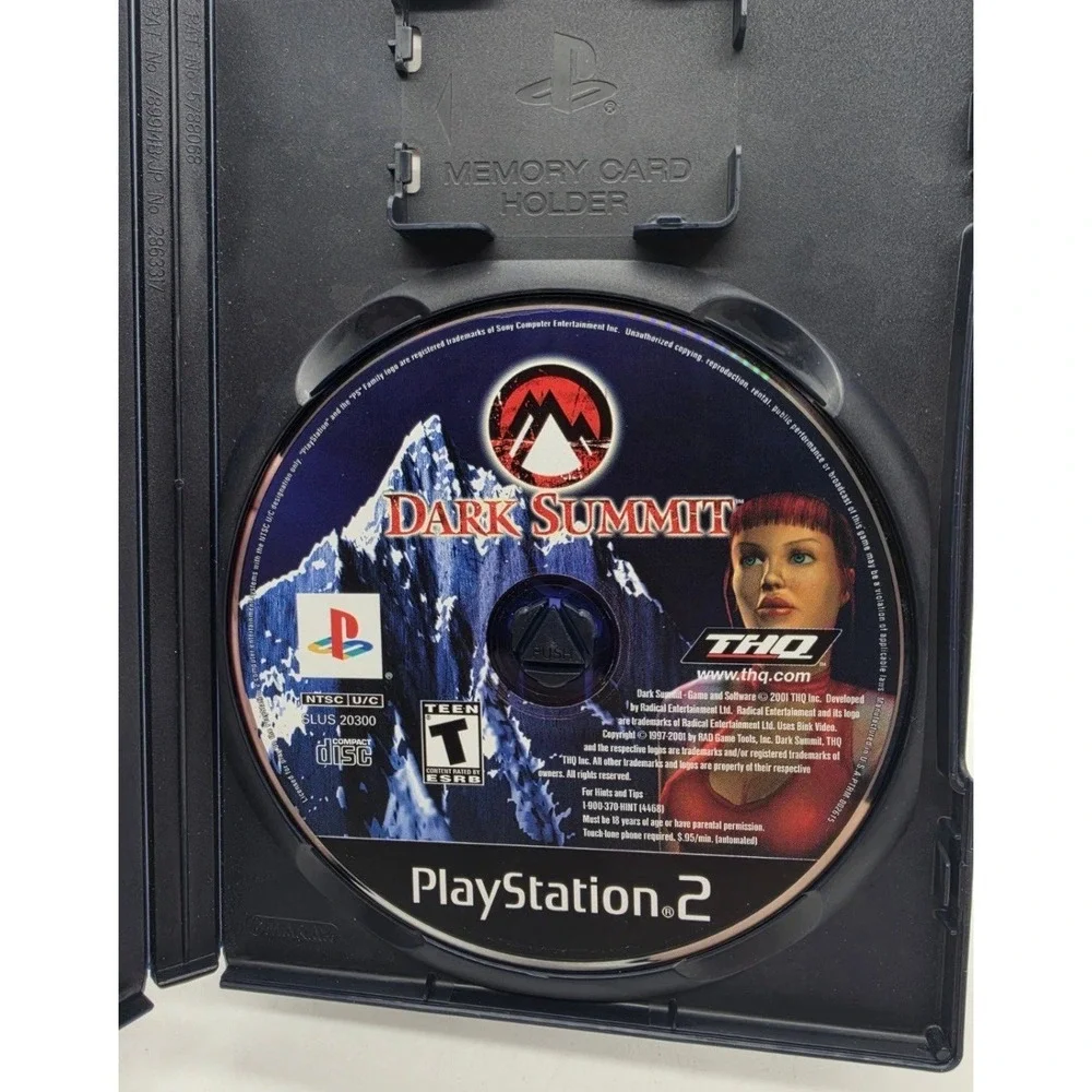 Dark Summit (Sony PlayStation 2, 2001) CIB Complete Tested